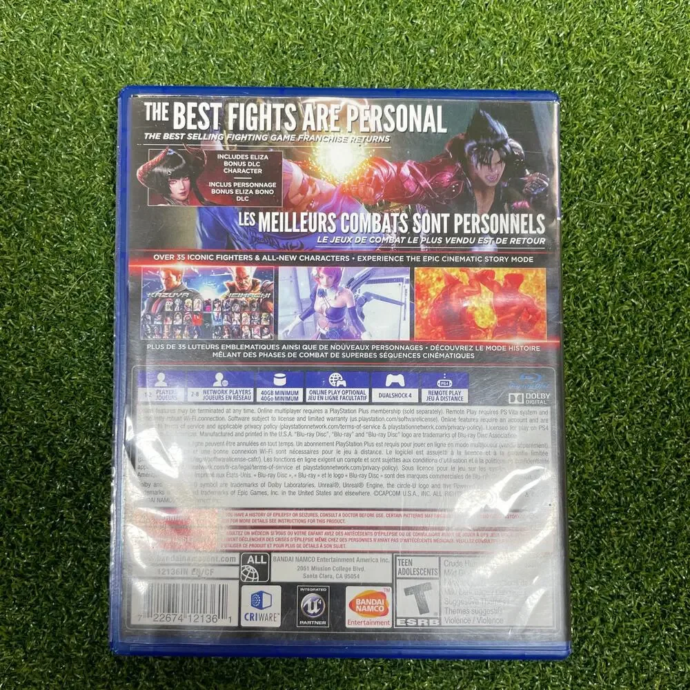 Tekken 7: Day 1 Edition Sony PlayStation 4, 2017 PS4 No Manual